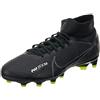 Nike Zoom Mercurial Superfly 9 AG-PRO, Artificial-Grass Soccer Cleats Uomo, Black/Dk Smoke Grey-Summit White-Volt, 42 EU