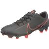 Nike Vapor 13 Academy Fg/MG, Scarpe da Corsa Uomo, Black/Black-Dk Smoke Grey, 45 EU