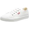 Levi's Malibu Beach S, Sneaker Donna, Bianco (Brilliant White), 41 EU