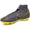 Nike Superfly 6 Club MG, Scarpe da Calcio Uomo, Grau (Dark Grey/Black-Opti Yellow 070), 41 EU