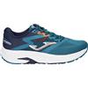 Joma R.Speed Men, Scarpe da Corsa Uomo, Petrolio Arancione Fluo, 44 EU