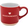 GRUSS & CO Espressotasse Motiv Herzensmensch, 10 cl