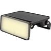 STAK BY VELAMP Velamp Maya Lampada Solare LED 8 W - 1000 lm, Pannello Solare Integrato, IP54, Staffa Orientabile, Ideale per Giardini, Vialetti, Terrazzi senza Cablaggi