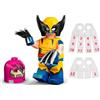 LEGO Marvel Series 2 Minifigure: Wolverine Minifigure con LEGO Calendar Man Mantelli - Supereroi 71039
