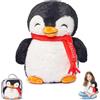 ODOXIA Pinguino Appesantito da 1,4 Kg | Peluche con Peso per L'ansia | Animali di Peluche con Peso | Weighted Plush