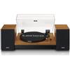 Lenco LS-310WD piatto audio Giradischi con trasmissione a cinghia Nero, Legno Ma