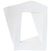 XQEUMC 10 Pezzi A4 Passepartout Bianco, Cartone Paspertout 29,5X 20,5 cm (Interno 20x14,5cm),Cartoncino Passepartout per Poster, Foto, Dipinti, Lavori Fotografici, Stampe d'Arte