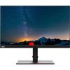 Lenovo Monitor led 27'' Lenovo ThinkVision P27u-20 Full Hd 3840x2160p 4ms classe F Nero [62CBRAT6EU]