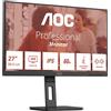 Aoc Monitor led 27 Aoc U27E3UF 4K Ultra HD 3840x2160p/4ms/classe E/Nero [UPAOC027XS00108]