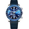 Basfur Orologio Analogico al Quarzo Uomo con Cinturino in Silicone Bas-Mon-Ho-234-02