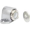 WAGNER Fermaporta magnetico SNAP SHUT - 52 x 33 x 30 mm I Fermaporta a pavimento da avvitare I Fermaporta pesante in zinco pressofuso cromato con calamita e controplacchetta in acciaio - 15505611
