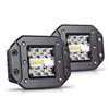 WELLIT Faro da lavoro a LED, 12V 24V, 2 x 5 pollici, fari LED montati a filo, spot, pod, cubo, fari aggiuntivi, illuminazione offroad per trattore, auto, SUV, escavatore