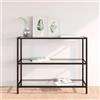 DYRJDJWIDHW libreria con ante,libreria biblioteca,scaffale bianco,Scaffale Trasparente 100x36x90 cm in Vetro TemperatoAdatto a soggiorno, ufficio, cucina