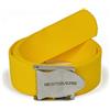 Best Divers , Zi0130i Cintura Porta Piombi Sub Fibbia Inox Giallo Unisex Adulto, Taglia unica