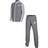 Nike Unisex Kids Tracksuit K Nsw Futura Poly Cuff Ts, Smoke Grey/Lt Smoke Grey/White/White, DH9661-084, S