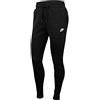 Nike W NSW TCH FLC Pant Pantaloni Sportivi, Donna, Black/Black/White, M