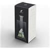 WabiFlur - Terrario Terrarium in Vetro Extrachiaro con LED Integrato, Design Elegante per Ecosistemi Naturali e Giardini Acquatici, Dimensioni 15x15x25 h cm