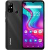 DOOGEE Android 11 4G Smartphone Offerta DOOGEE X96, Octa Core 2GB + 32GB, Batteria 5400 mAh, Fotocamera Tre 8MP, Schermo Waterdrop 6,52'', Cellulare DUAL SIM + SD (3 Slot), Impronta Digitale GPS Nero