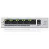 Zyxel Switch Gigabit Unmanaged Zyxel a 5 porte 4 x PoE+ con budget di 60 W, Garanzia a Vita [GS1005HP]