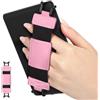 MoKo Cinturino Universale per 6 - 8 E-Reader e Tablet, Cinturino Morbido da Mano Supporto Leggero con Fascetta Elastica Impugnatura per Tablet ad Alta Elasticità, Rosa