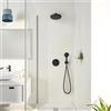 Grohe Precision sistema doccia da incasso con termostatico, 348832430, Precision; Grohtherm nero opaco [Rubinetteria Bagno > Sistemi Doccia da Incasso]