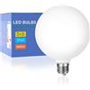 EX UP E27 Globo Lampadina a led,Luce Calda 3000k, Attacco Edison Grande,G120 16W, Base Classic Bulbo risparmio energetico(Equivalenti 150 W),1600lm Non Dimmerabile Nessun Sfarfallio 1 Pezzi