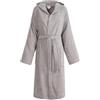 Zucchi Accappatoio Uomo Donna in microspugna 100% cotone 260 grammi con cappuccio e tasche Journey (IT, Testo, M, Regular, Regular, 5-Grigio)