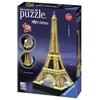 RAVENSBURGER 12579 PUZZLE 3D TOUR EIFFEL NIGHT EDITION