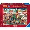 RAVENSBURGER 00729 PUZZLE DA 1000 PZ. MERCATINO DI NATALE
