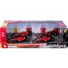 BURAGO 36848 GIFT 4 PACK AUTO FERRARI SF-23 SCALA 1/43