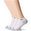 Nike U NK Dry LTWT NS Calze, Uomo, 3 Paia, bianco/grigio/nero (white/wolf grey/black), 38-42