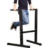 Yaheetech Dip Station per Allenamento Gym Home Dip Barre Parallele Fitness Casa o Palestra Stazione Fitness in Acciaio per Calisthenics/Stretching/Addominali Stazione di Trazione Muscolare Nero