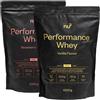 nu3 Performance Whey Vaniglia + Fragola 2x1000 g Polvere
