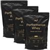 nu3 Performance Whey 3x1000 g Polvere