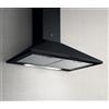 Elica Cappa Cucina Aspirante a Parete Larghezza 60 cm colore Nero - PRF0151543