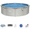 BESTWAY Piscina fuori terra Bestway Hydrium 56384 tonda 460x120 cm grigio