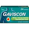 GAVISCON*24CPR MENT250+133,5MG