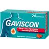 Gaviscon 24 Compresse Gusto Fragola 250mg+133,5mg