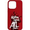 Disney Custodia per iPhone 15 Pro Max Disney Villains Cruella de Vil Fashion Soprattutto Rosso