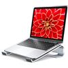 Soqool Supporto per computer portatile da scrivania, supporto per computer da scrivania, supporto ergonomico ventilato in alluminio compatibile con MacBook Air Pro, Dell XPS, HP 11, 14, 15,6, 17,3