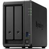 Synology DiskStation DS723+ server NAS e di archiviazione Tower Ryzen Embedded R1600 2 GB DDR4 Manager Nero [DS723+]