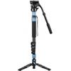 SIRUI P-325FL Monopiede Video In Carbonio 170cm + Testa Video VH-10