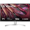 LG Monitor 24'' LED IPS 24MK600M-W 1920 x 1080 Full HD LED IPS, 1920x1080, 5ms, AMD FreeSync 75Hz, Multitasking, VGA, HDMI, Borderless, Flicker Safe,