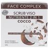 FACE COMPLEX Scrub Viso Nutriente Cocco Ammorbidente Levigante Esfoliante 50 ml