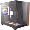 Antec Case Antec CX800 WOOD ARGB_B Mid-Tower Pc Nero [0-761345-10137-0]