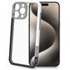 Celly Custodia protettiva Celly per iPhone 16 Pro Max Nero/Bianco [BUMPER1081BKWH]