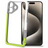 Celly Custodia protettiva Celly per iPhone 16 Bianco/Giallo [BUMPER1078WHYL]