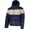 EA7 EMPORIO ARMANI PIUMINO CON CAPPUCCIO COLOURBLOCK STRIPE