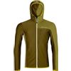 ORTOVOX PILE FULL-ZIP E CAPPUCCIO LIGHT GRID