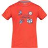CMP T-SHIRT PIQUET GRAFICA BAMBINO